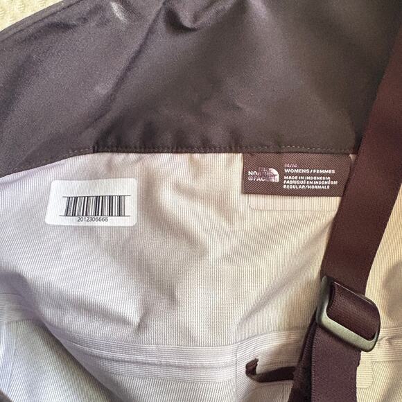North Face Womens Gore Tex Pants M Black NWOT Trousers Bibs Ski Snow Hike Climb - Picture 6 of 8